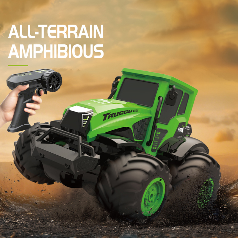 Rc Hobby Grade Truck - 1:14 Scale Amphibious RC Car Full