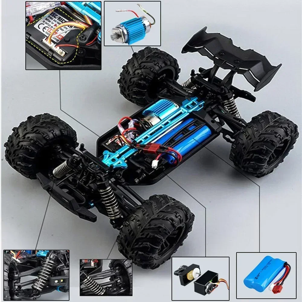 WLtoys 1:16 Scale Large RC Car - Rc Hobby Grade Truck review and price