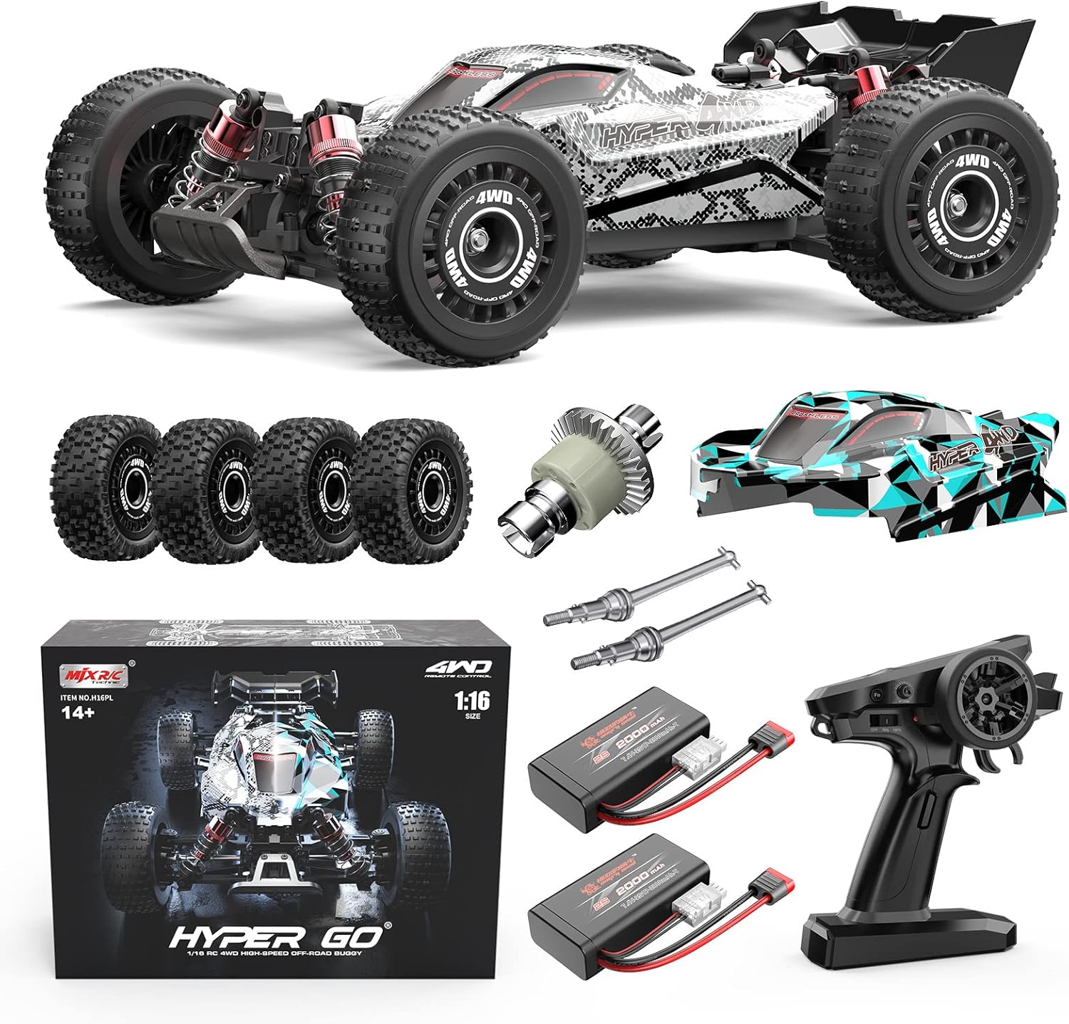 1/16 Scale RTR Brushless RC Bu - Rc Hobby Grade Truck review and price