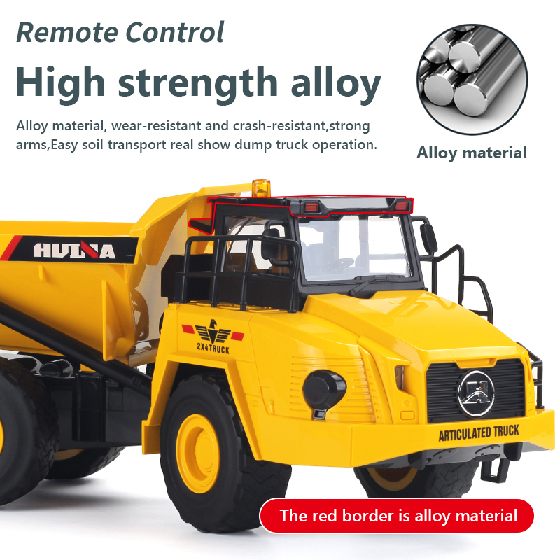 1/18 Rc Truck Dumper Huina 155 - Rc Hobby Grade Truck review and price