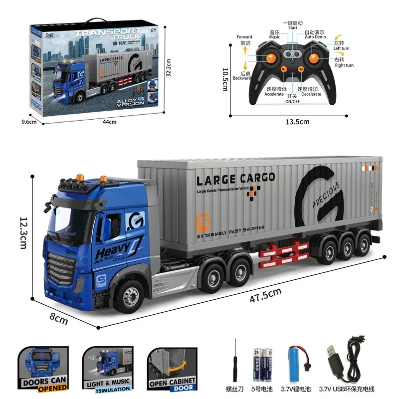 RC Car Big RC Container Truck  - Rc Hobby Grade Truck review and price