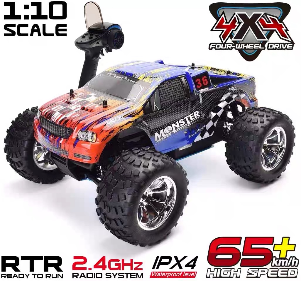 HSP RC Truck 1:10 Scale Nitro  - Rc Hobby Grade Truck review and price