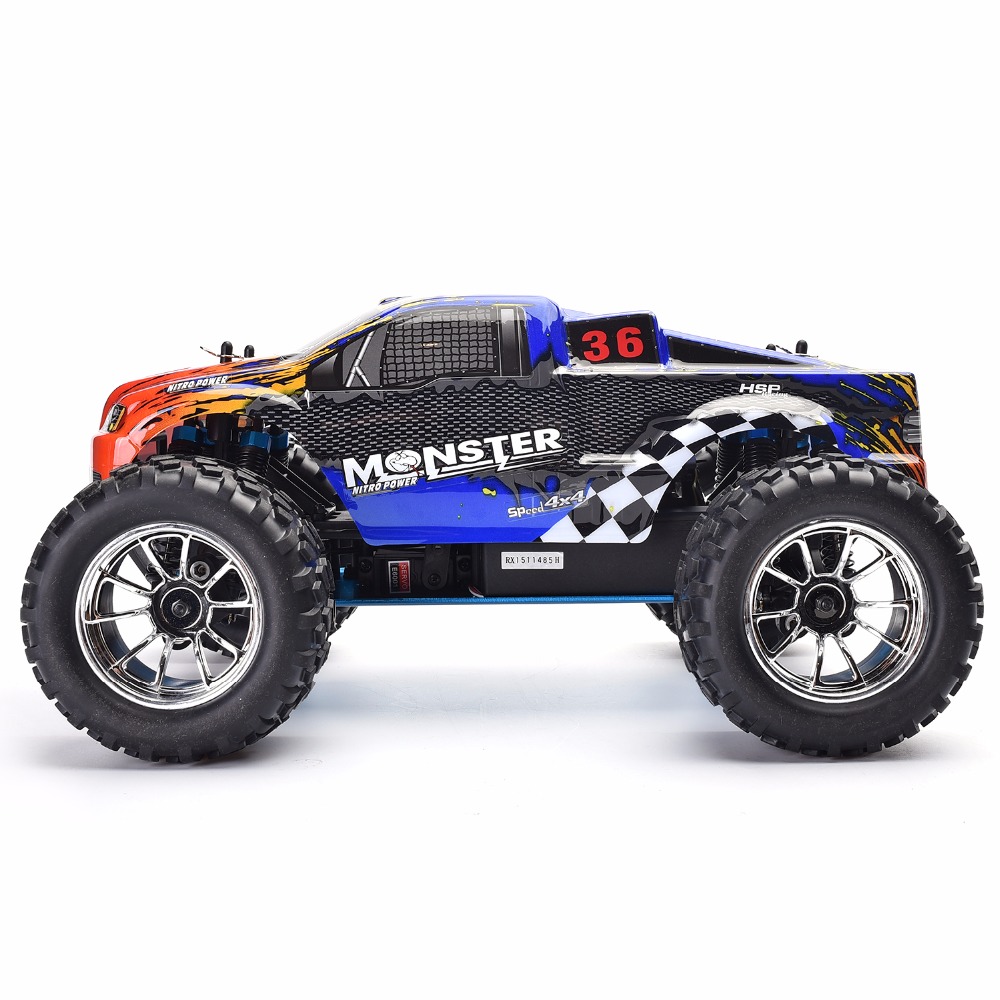 HSP RC Truck 1:10 Scale Nitro  - Rc Hobby Grade Truck review and price